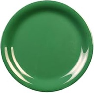 A-to-Z Supply CR107GR Plate, 7-1/4" Dia., Round, Narrow Rim, Break-Resistant, Dishwasher Safe, BPA F