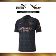 Puma Men MCFC AWAY Shirt SS with Sponsor Men Jersey Manchester City Football Jersey Man City Jersi 7