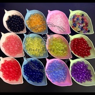 6mm Round Acrylic Beads 22gram Contents - 6mm Round Glass Beads - Round Beads - Lantern Beads - 6mm 