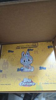 【全新現貨】Topps LABUBU Chrome Sealed Box (有10盒)