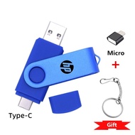 HP flash drive 3 in 1 OTG USB Type C/Micro flash drive 2tb 1tb 512gb 256gb 4gb Pendrive High speed P