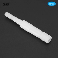 CEASI 20pcs Set PVC Tube Connector, Practical Transparent Aquarium Hose Adapter, Accessories 4mm to 