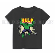 Free Name Of HULK Children's T-Shirts HULK Boys Girls Clothes