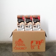 100% FARM FRESH MILK 1 LITTER UHT COKLAT AND FRESH MILK