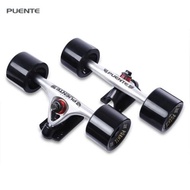 2PCS UNIVERSAL DURABLE MAGNESIUM ALLOY 7 INCH SKATEBOARD TRUCK WITH WHEEL