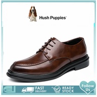 Hush Puppies_ รองเท้าผู้ชาย รุ่น สีดำ รองเท้าหนังแท้ รองเท้าทางการ รองเท้าแบบสวม รองเท้าแต่งงาน รองเท้าหนังผู้ชาย Formal Shoes