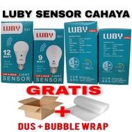 CAHAYA LUBY LIGHT SENSOR LED Bulb 9WATT 12WATT Watt SNI Photo Cell LIGHT Sensor