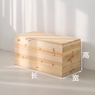 Wooden Box Storage Box Storage Box Stool Multi-Functional Solid Wood Box Bed Tatami Box Storage Bed Customization