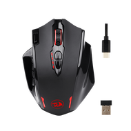 Redragon M913ลำโพงไร้สายเมาส์สำหรับเล่นเกมส์16ปุ่มตั้งโปรแกรมได้16000 DPIใช้ได้กับแล็ปท็อป Meimiao