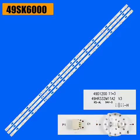 LED BackLight Strip For 49FS435 MG4S49 49LUS79T L49P3CFS 49SK6000 49LUHD1240 T49FSE1170 T49FSL5130 T