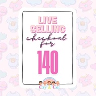Czy & Co. Live Checkout for 140 pesos | Baby & Kids Affordable Everyday Wear