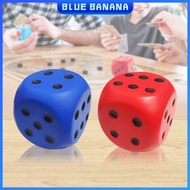 6cm Foam Dice Squeezable 6 Sided Sponge Dice Stress Relieve Soft Foam Toys Dice