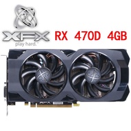 default XFX RX 470D 4GB Video Card 256Bit GDDR5 Graphics Cards For AMD RX 400 Series VGA Cards RX 470D 4G 570 580 480 HDMI DVI Used