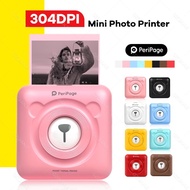 Peripage A6 Photo Printer 304Dpi Mini Bluetooth Wireless