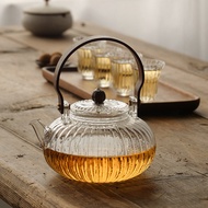 Glass Teapot Can Open Fire High Temperature Resistant Surround Stove Tea Lifting Beam Pot Flower Tea