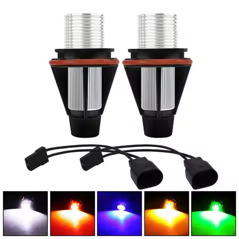 2Pcs 5W Angel Eye Marker Auto Lamp LED Bulb Car Side Light Error Free For BMW E39 5W E53 E60 E61 E63