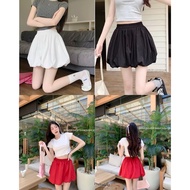 mnv_shop Balloon-Shaped Short Skirt Clutch Cloth No Lining Very Beautiful Shape Match With Anything 