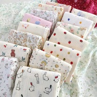 Pure Cotton 40 Count Double-Layer Gauze Infant Skin-Friendly Seersucker Gauze Crepe Anti-Mosquito Pa