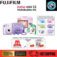 Fujifilm instax mini 12 MelloBuddies Kit Camera Original Malaysia Warranty mini12 Mello Buddies