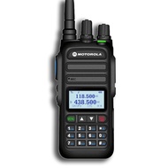 วิทยุสื่อสาร Motorola 370s Walkie Talkie 15 วัตต์ กันน้ำและกันฝุ่น IP54 วิทยุเอฟเอ็ม ความจุขนาดใหญ่ 