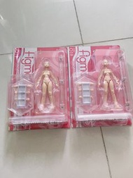 全新 Max factory figma archetype 01 女素體 figure 共2盒