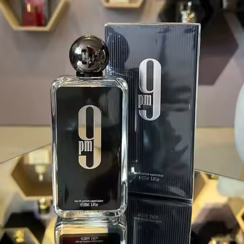 9PM Eau De Parfum for Men Fresh Spicy Scent with Bergamot Cinnamon Amber Vanilla Long Lasting Cologn