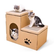 Double Condo House Cat Scratch Board Cat Scratch Bed Cat Scratch House