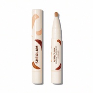 Perfect Skin High Coverage Concealer-Almond 20 Shades Liquid Concealer Brush คอนซีลเลอร์เนื้อลิควิดใ
