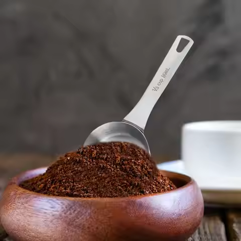 Measuring Spoon Stainless Steel Measuring Spoon Coffee Powder Spices Measure Scoop Kitchen Measuring