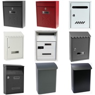 TRENY United States Mail Box / Iron Mail Box/ Besi Plastik/ Mailbox/ Letterbox / Outdoor Letter Box