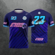 2026 New Racing No. 23 Rider Alex Albon Fan 3D Printed Pattern T-Shirt Men Women Summer Casual Short