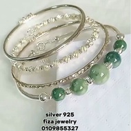 bangle perak 925 , silver 925 plain bangle , bangle kosong silver 925