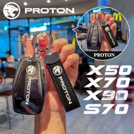 【New】Penutup Kunci Proton TPU Key Cover for S70/X50/X70/X90 Key Case Keyless Smart Entry Key Proton 
