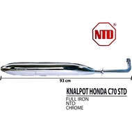 Exhaust honda c70 c50 potty bekjul Custom Motorcycle