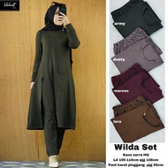 Setelan Celana Muslimah Terbaru Grosir Solo Wilda//Wilma Set by Mumu Fashion Solo