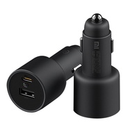 Xiaomi 1A1C 2-port 100W Fast Car Charger with C to C cable - Xiaomi phone and tablet charger