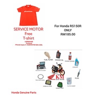 RS150 MAINTENANCE SERVICE PARTS HONDA GENUINE PARTS