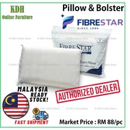 FIBRESTAR Pillow Synthetic Latex Pillow Bantal Tidur Latex Feel Bantal Firm Bantal Getah