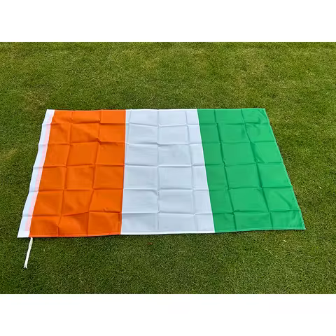 Ivory Coast Flag 90X150cm 3x5fts Polyester Cote d'Ivoire flag Hanging banner for home decoration