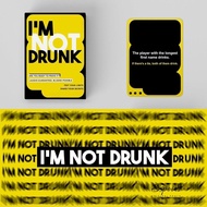 ESPOIR1 Paper Cards, Drinking Games I‘M NOT DRUNK Card Games, Fun Desktop Games Adults