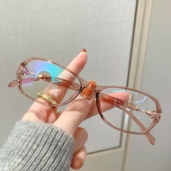 Reading glasses  Imported Reading Glasses Female Anti-Blue Light Anti-Fatigue Fashion and Ultra Light Young Hd Middle-Aged and Elderly Phone Eye Protection jeepssg.sg+24.3.17