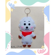 GANTUNGAN RJ BT21 Jin BTS Keychain