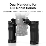 ด้ามจับแบบสองที่จับสำหรับ DJI RS2/RSC2/RS3ตัวยึดกล้องอุปกรณ์เสริม
