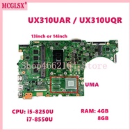 I5 I7-8th Gen Cpu 4gb/8gb-ram Mainboard Untuk Papan Utama Laptop Asus Rx310u Ux310u Ux310uqr/ufr Ux4