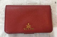 PRADA 防刮牛皮短夾