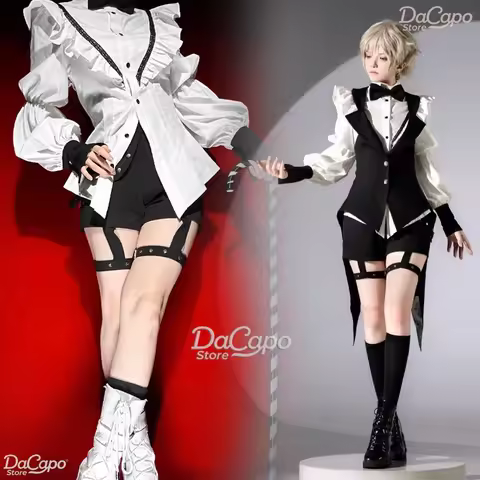 Ouji Jirai Kei Lolita Ouji Style White Shirt, Black Vest Shorts Set Gothic Alt Femboy Prince Vintage