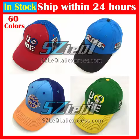 Unisex Simple For JOHN CENA Embroidery Baseball Caps Spring Autumn Outdoor Adjustable Casual Wrestli