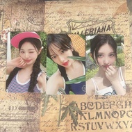 Kad Istimewa IVE Summer PB tersedia dalam stok dengan Jang Won-young, Ahn Yu-jin, dan Kim Ga-eul.