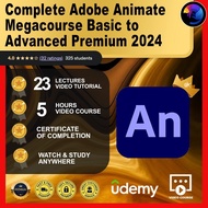 [Video Course]Complete Adobe Animate Megacourse: Basic to Advanced