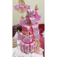 Snack tower ulang tahun cake snack